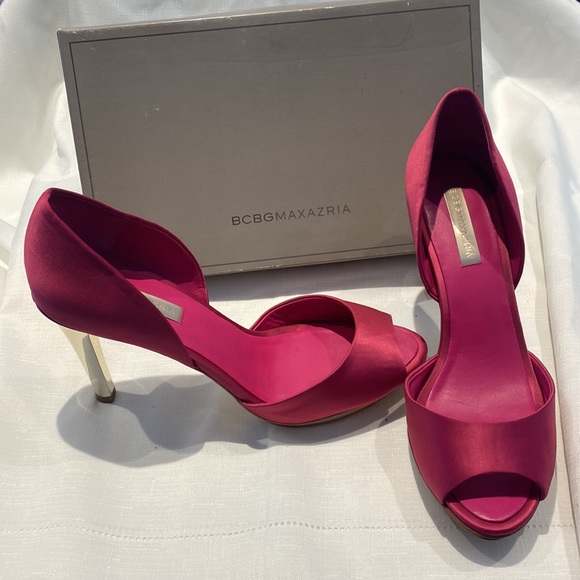 BCBG Cerise pink size 10 shoes - Picture 8 of 8